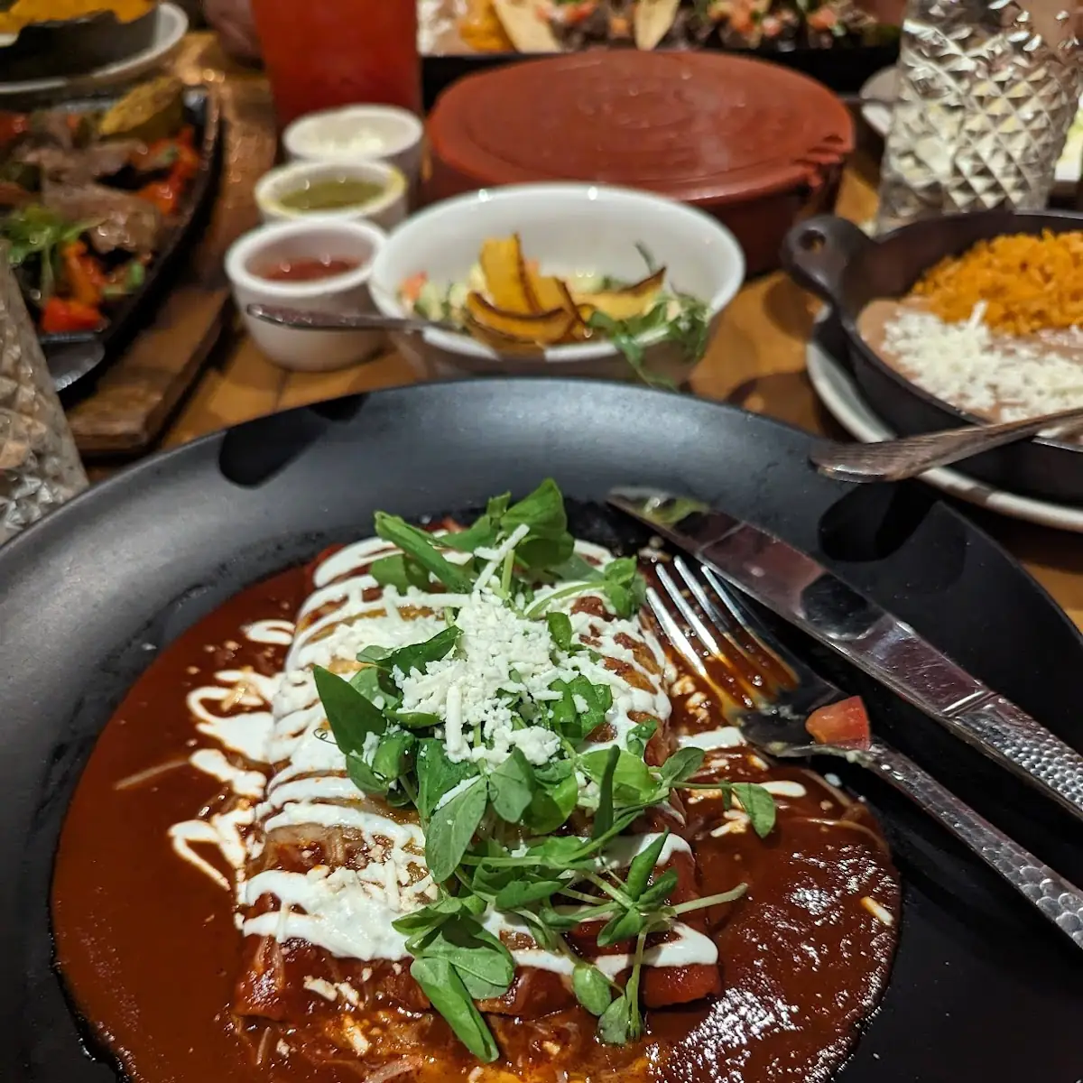 Braised Short Rib Enchiladas