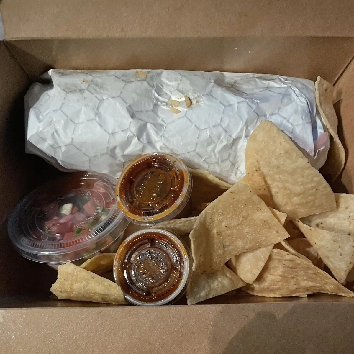 Chicken Burrito to Go