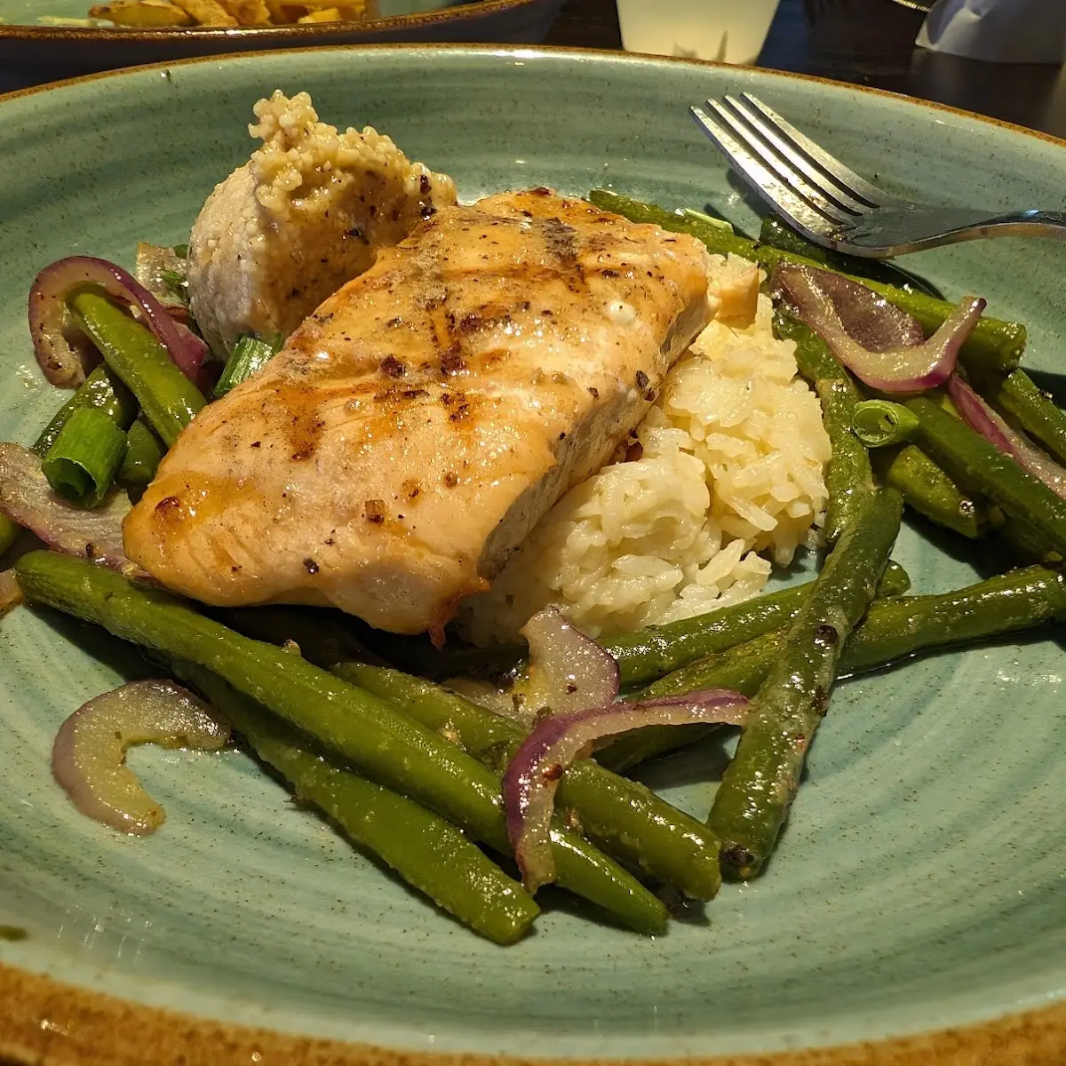 Fire-Grilled Salmon