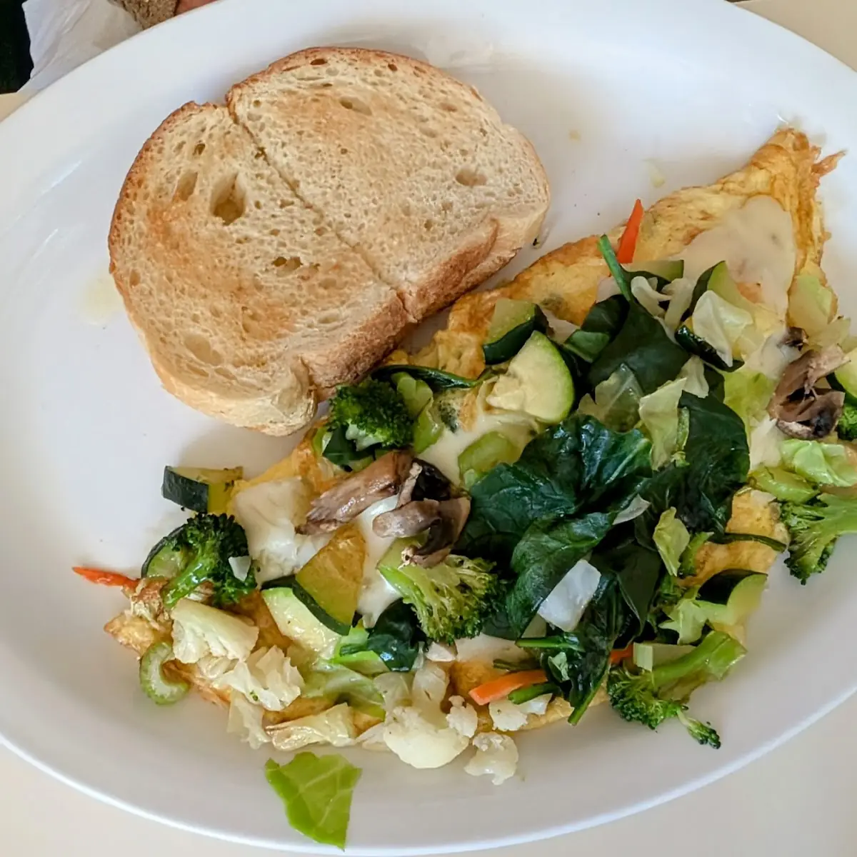 Vegetable Omelette