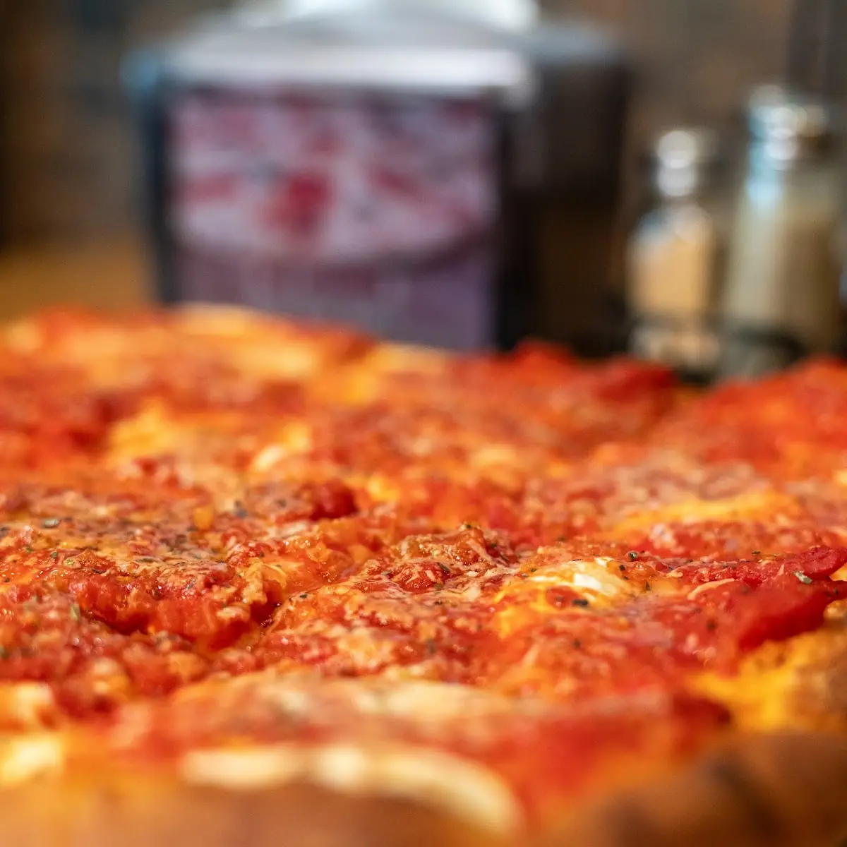 Square Cheese Pizza