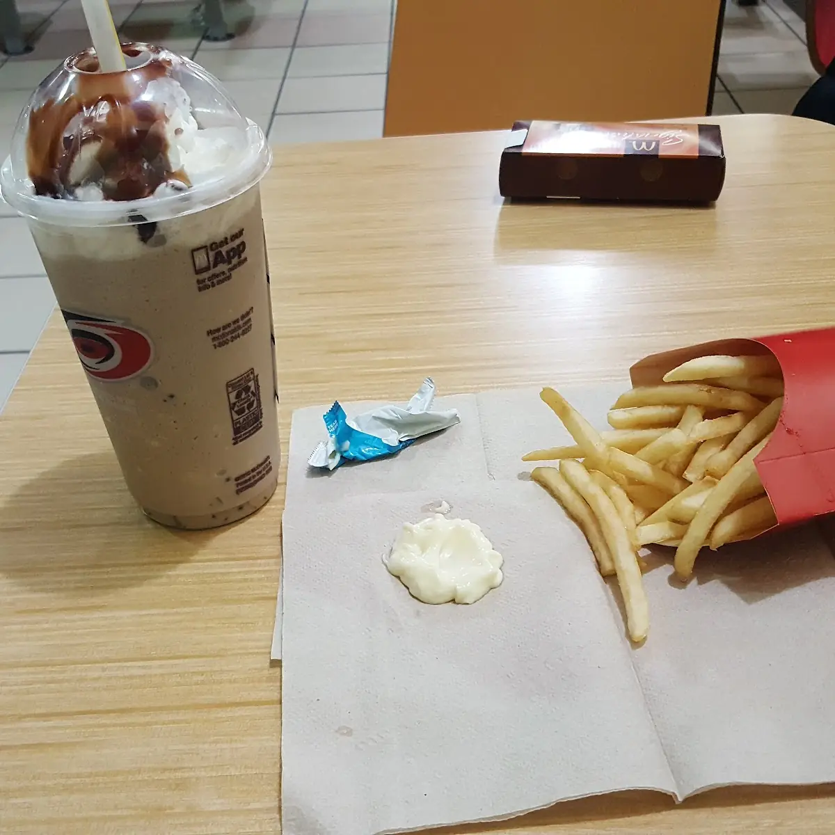 Large Chocolate Chip Frappe