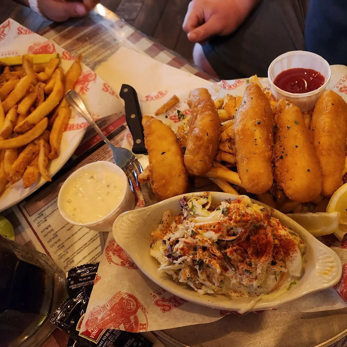 Fish and Chips Cole Slaw