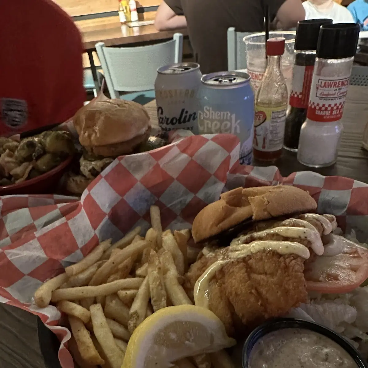 Fish Sandwich with Fries