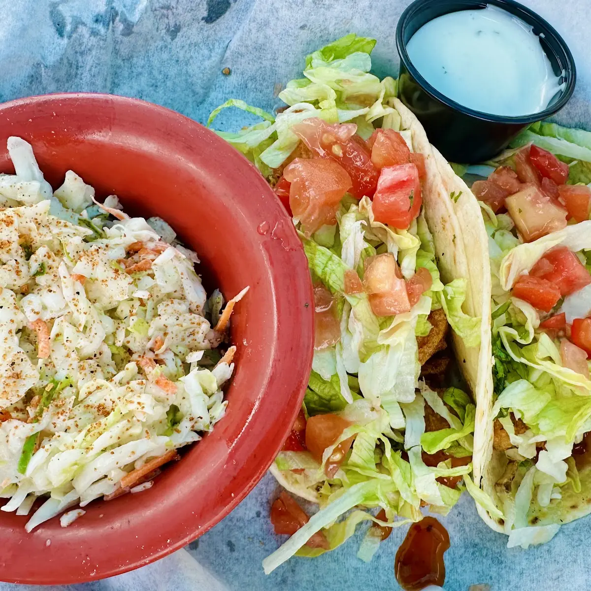 Old Bay Fish Tacos