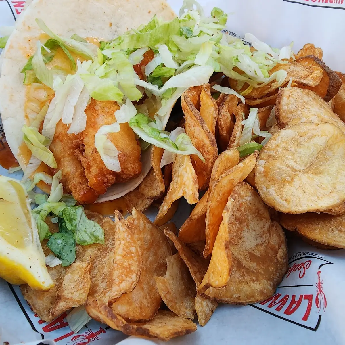 Spicy Mango Shrimp Tacos