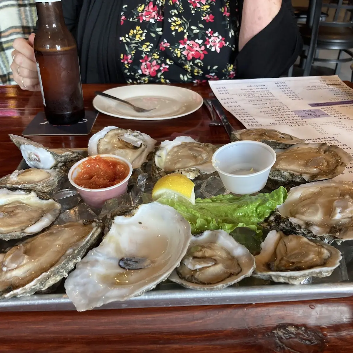 Oysters on the Half Shell