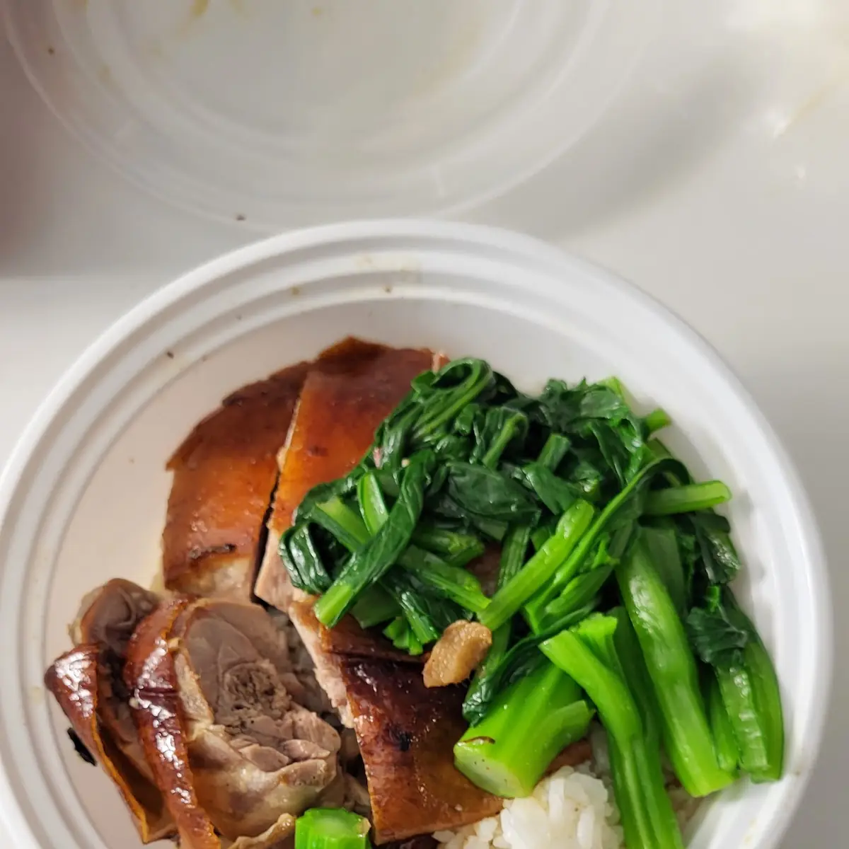 Roast Duck with Steamed Rice