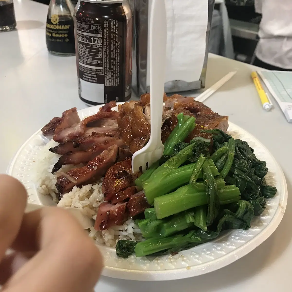 Roast Pork and Duck Combo