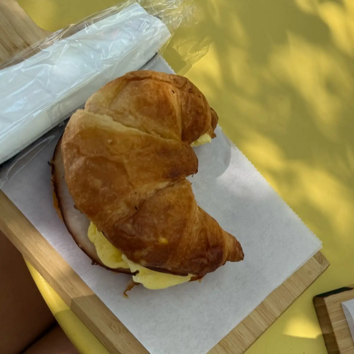 Bacon Egg and Cheese Croissant