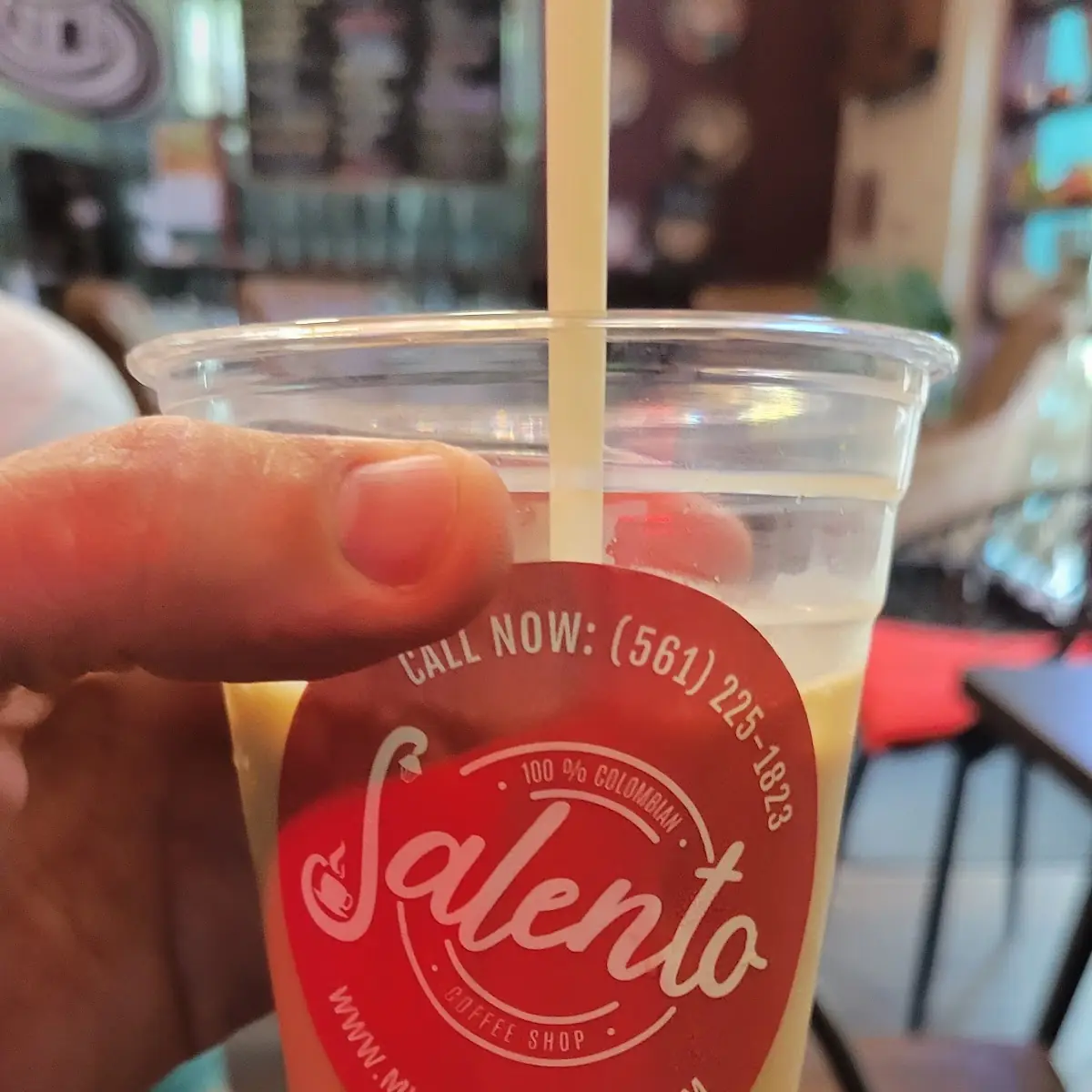 Iced Café Con Leche