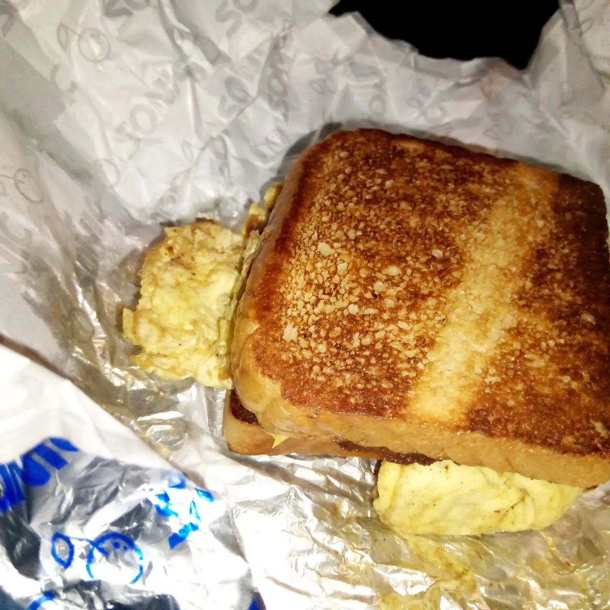 Grilled Cheese Wacky Pack