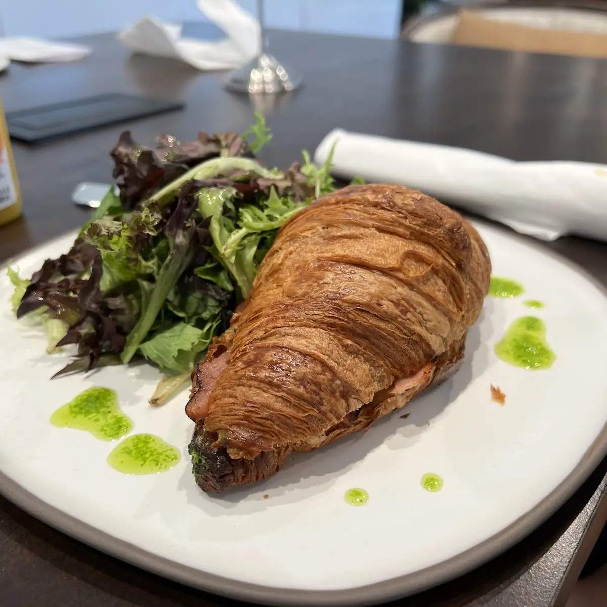 Ham and Cheese Croissant