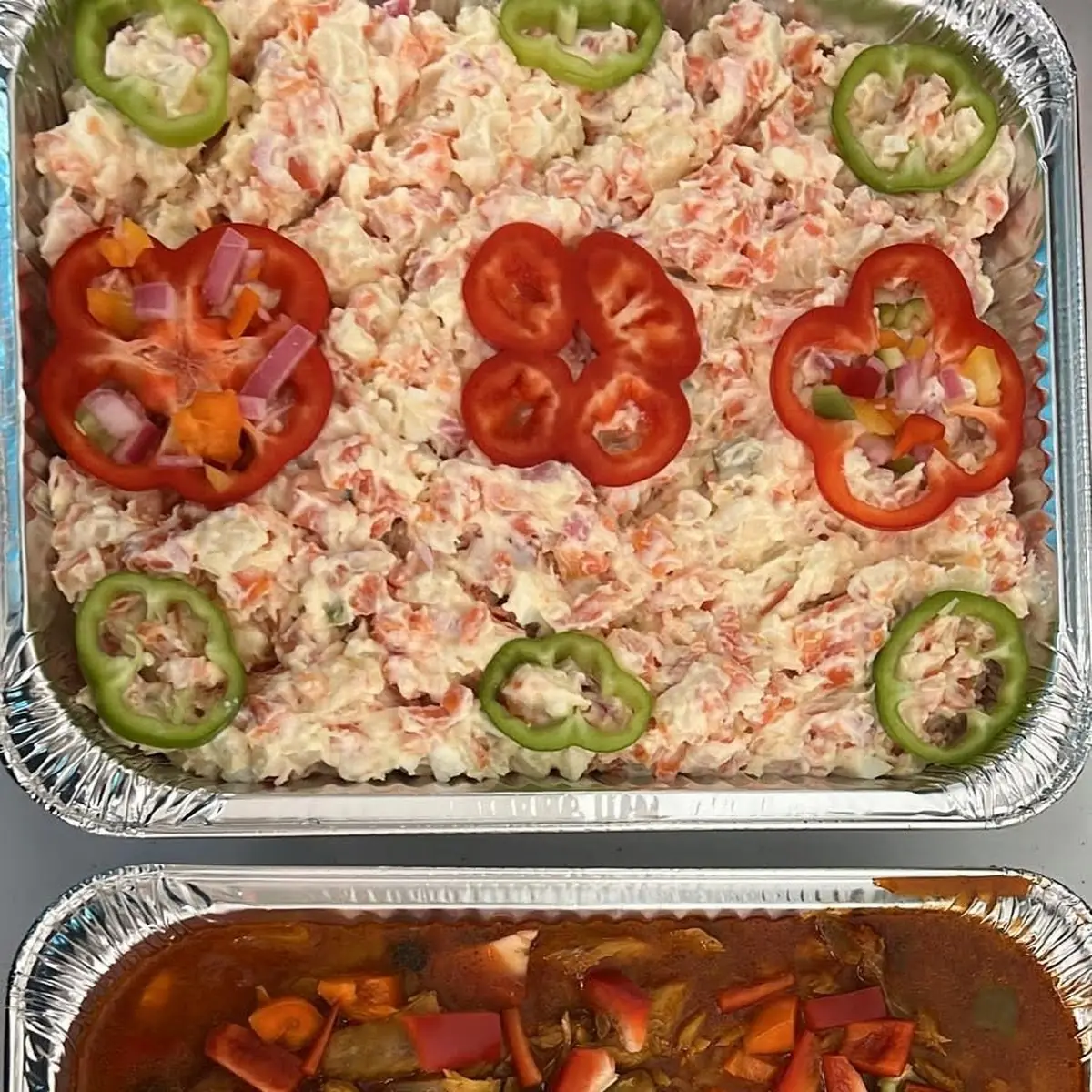 Cod Fish and Potato Salad