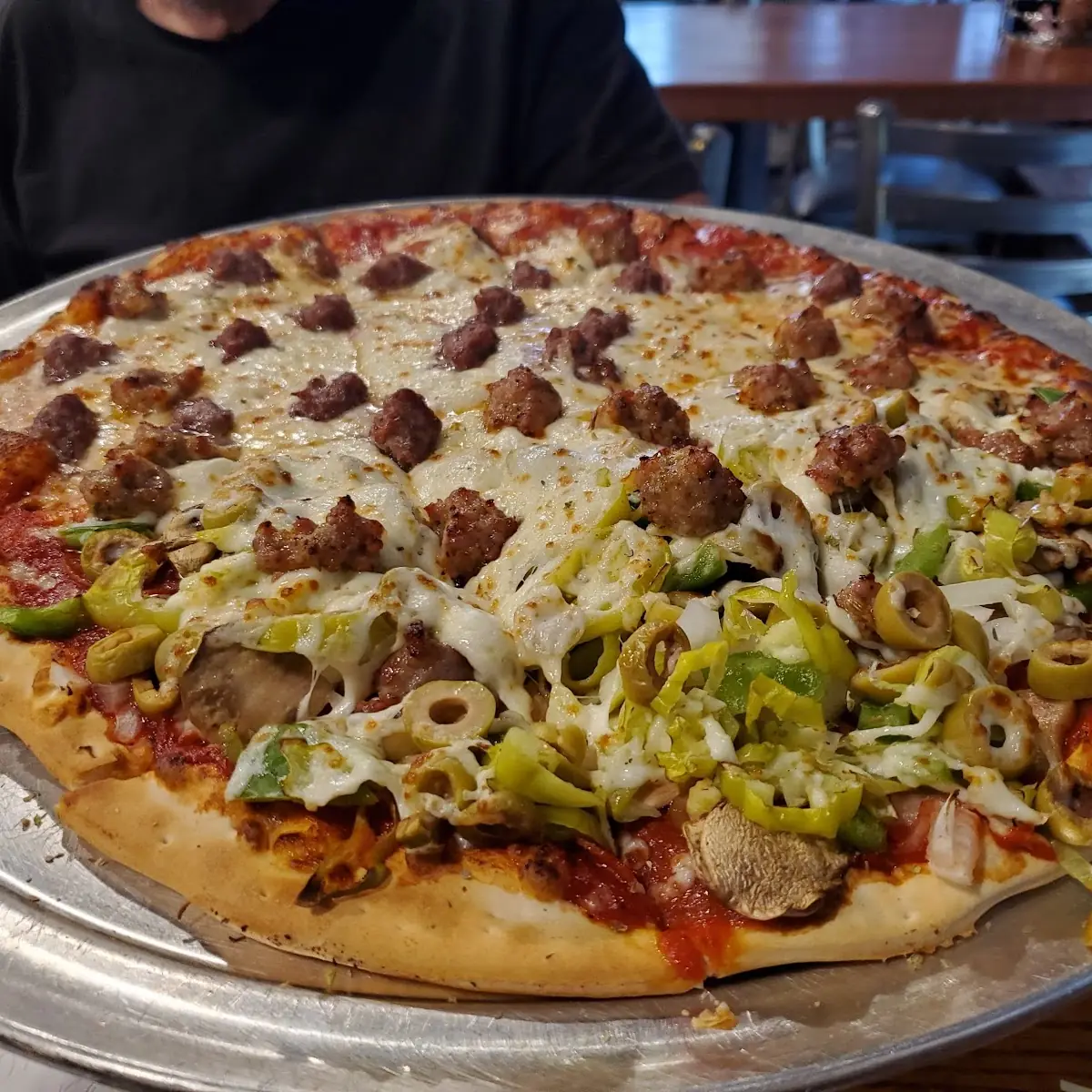 1 2 Meat Lovers 1 2 Supreme Pizza