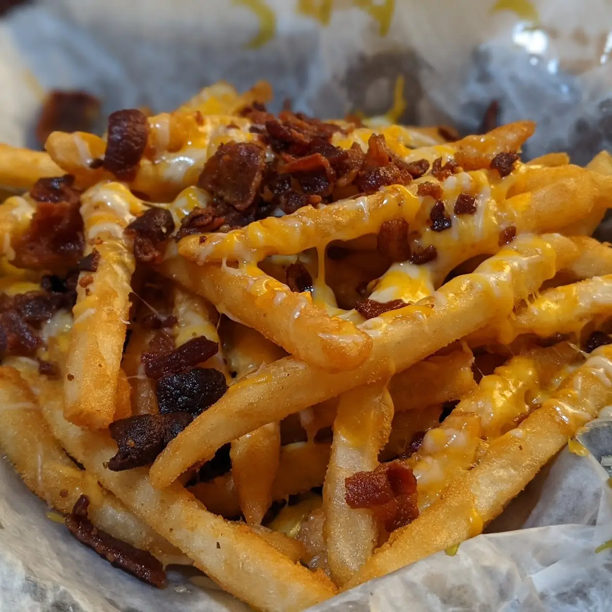 Spicy Bacon Cheese Fries