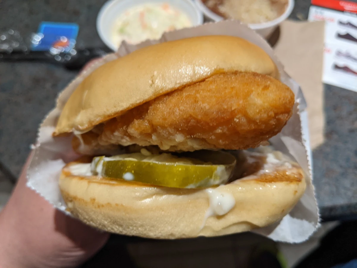 Flounder Sandwich