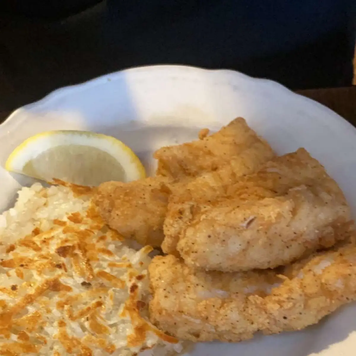 Fried Cod Fish