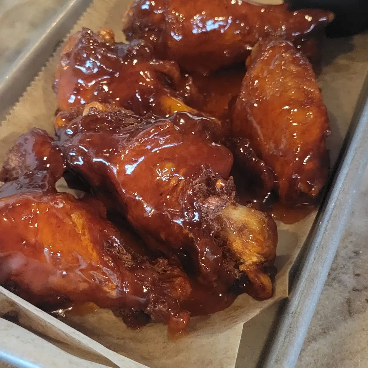 Hot Honey BBQ Wings