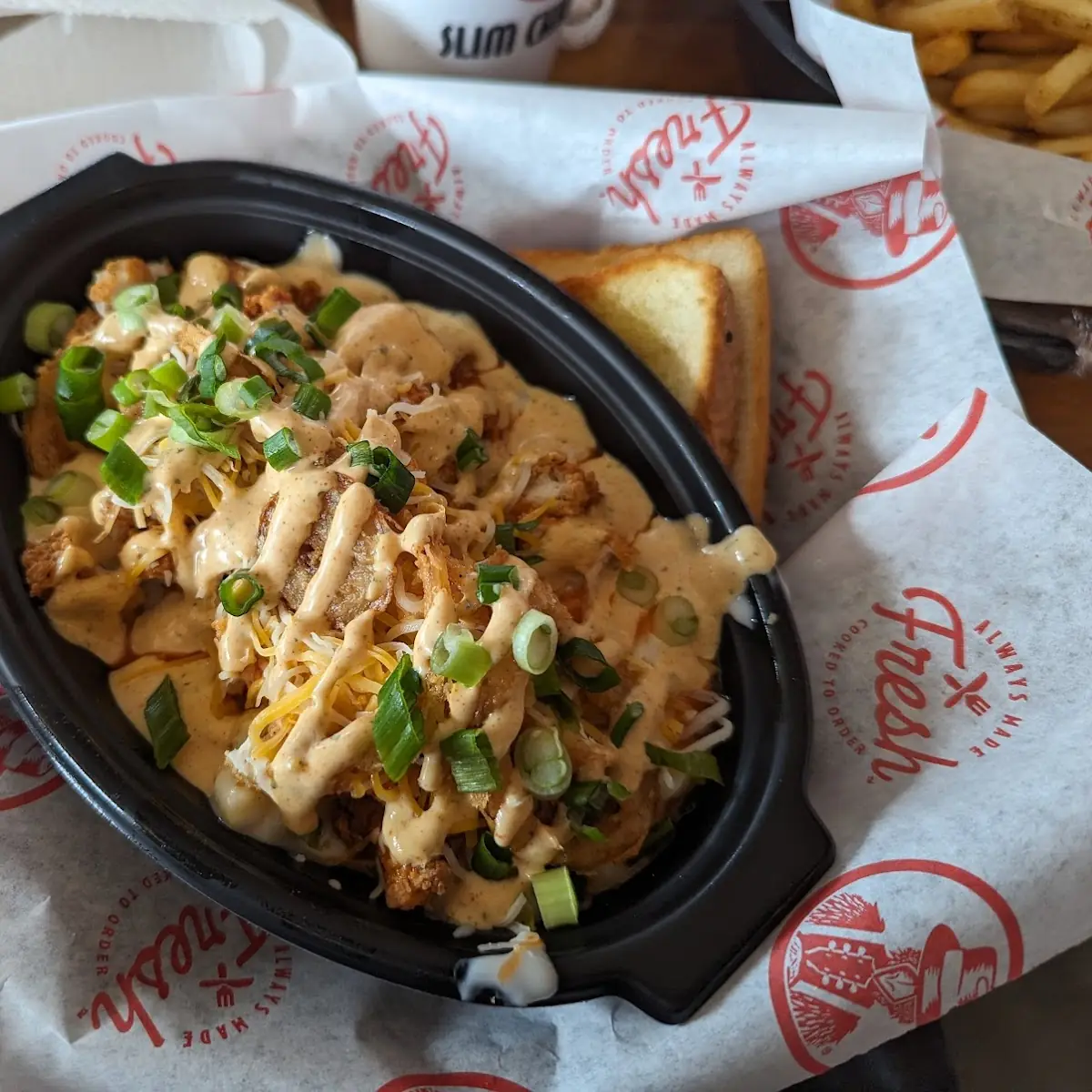 Buffalo Chicken Mac Bowl