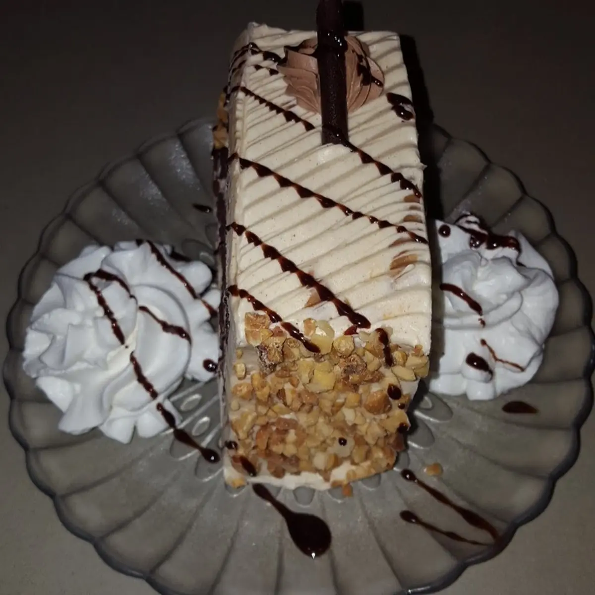 Chocolate Peanut Butter Mousse Cake