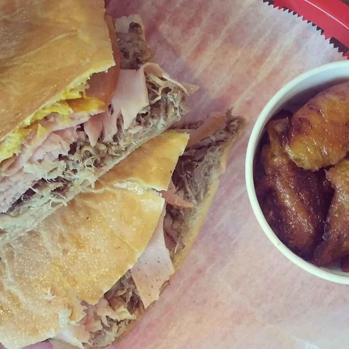 Pan Con Lechon Sandwich