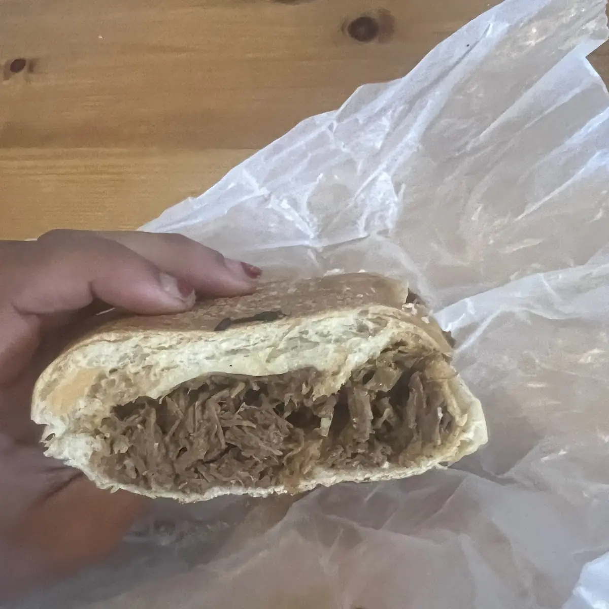 Ropa Vieja Sandwich