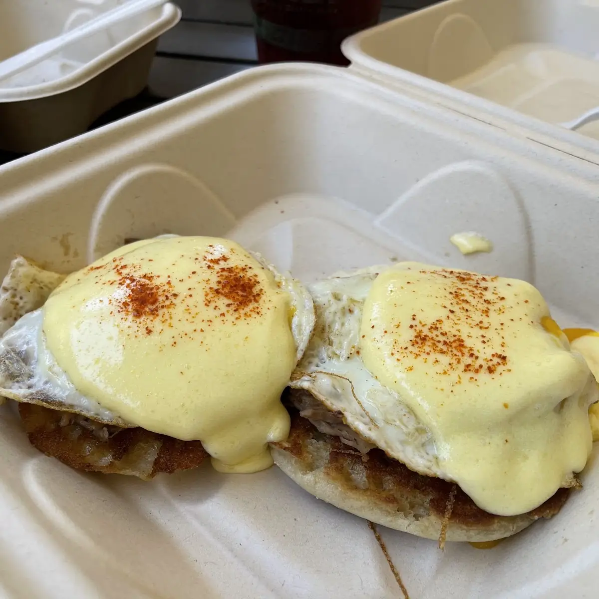 Ohana Eggs Benedict