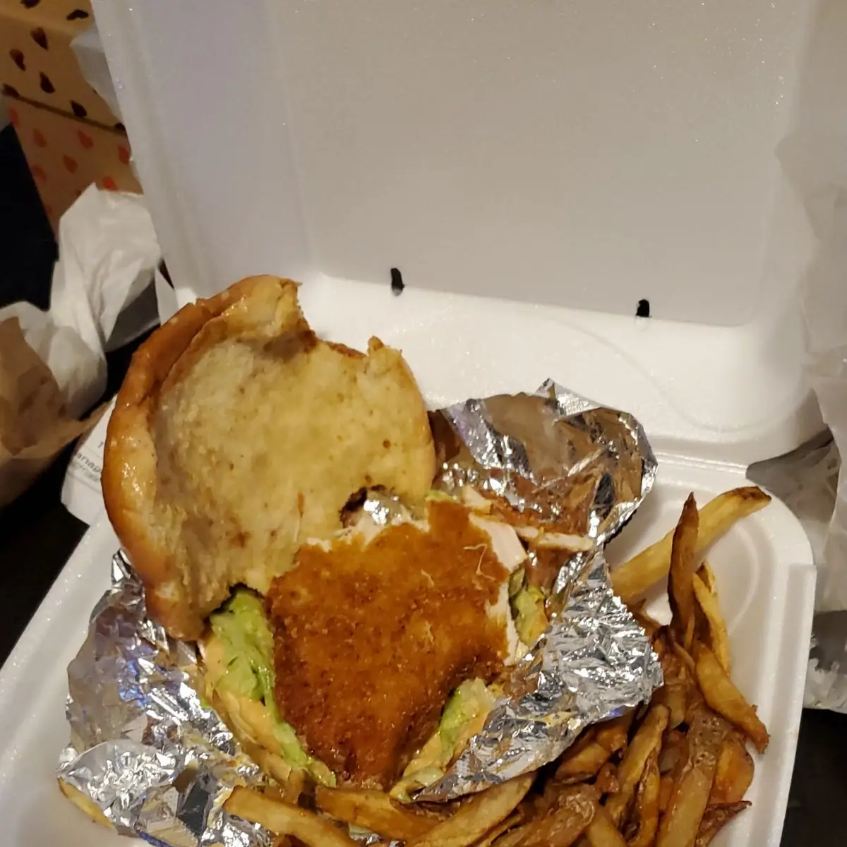 Crispy Chicken Burger