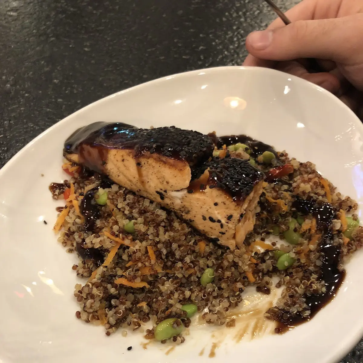 Salmon Quinoa Bowl