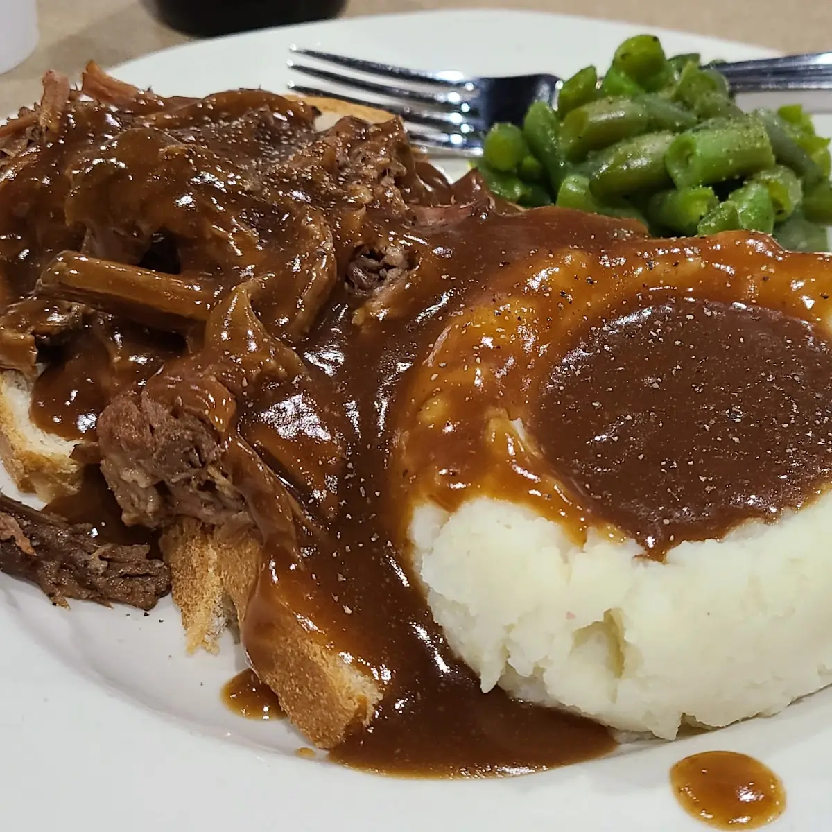 Hot Beef Sandwich