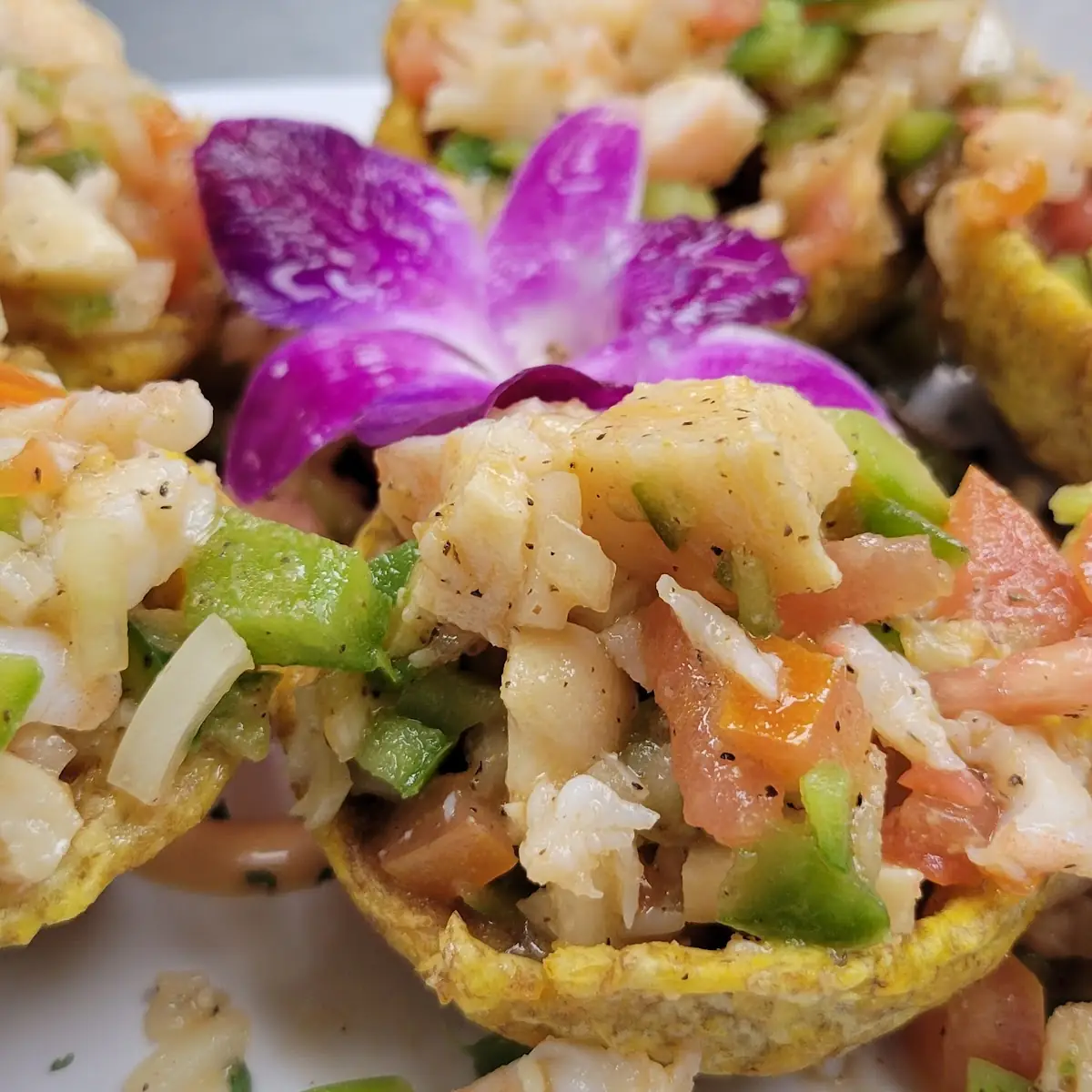 Tostones Rellenos De Vegetales Vegetable Stuffed Tostones