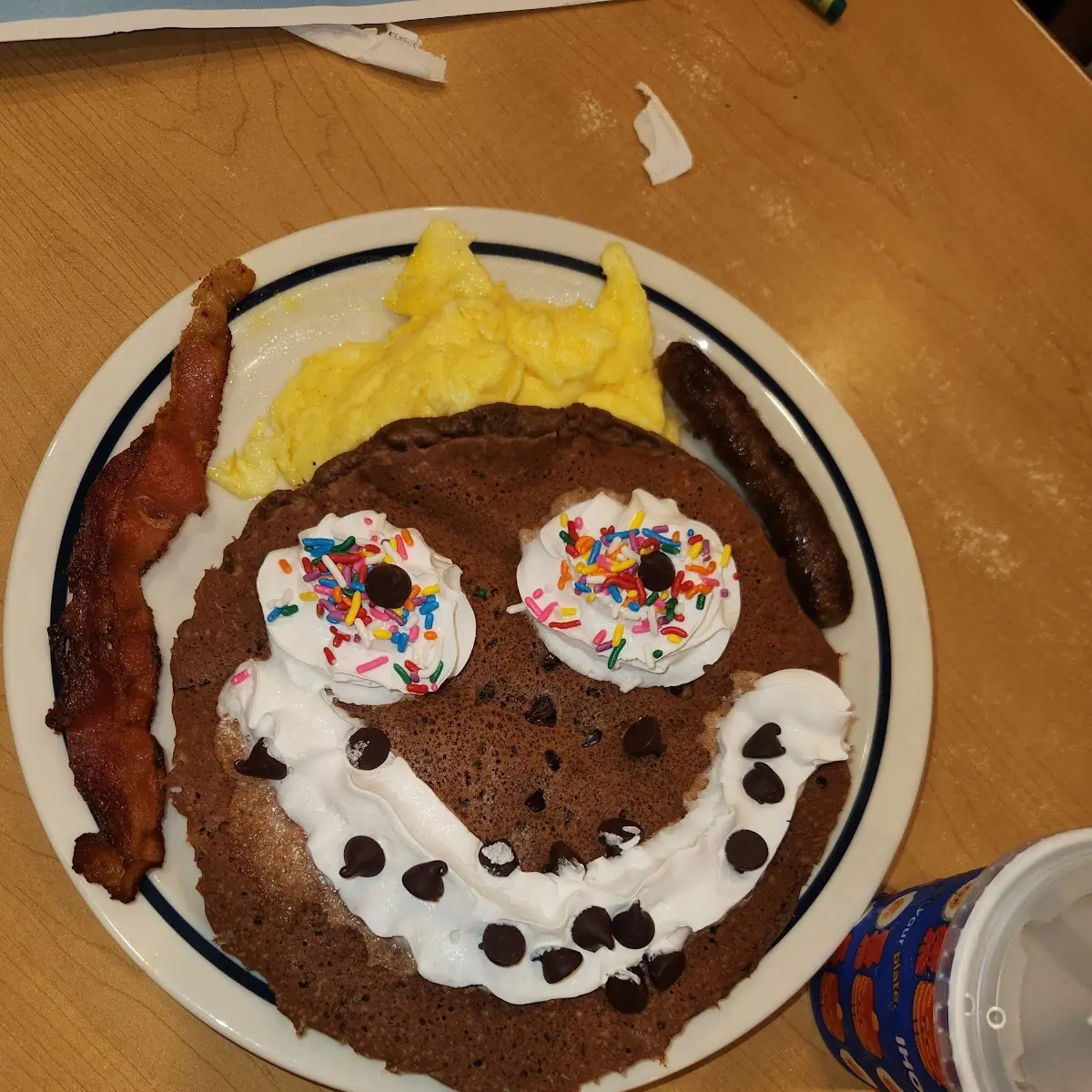 Funny Face Pancake Combo