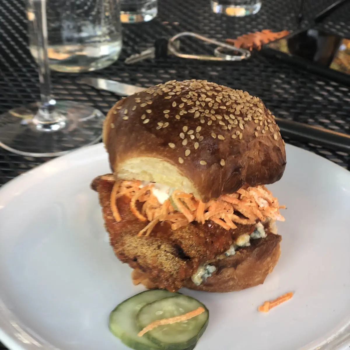 Blue Chicken Sandwich