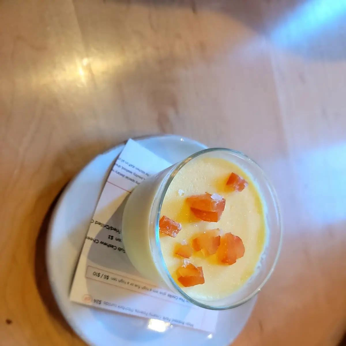 White Chocolate Pudding