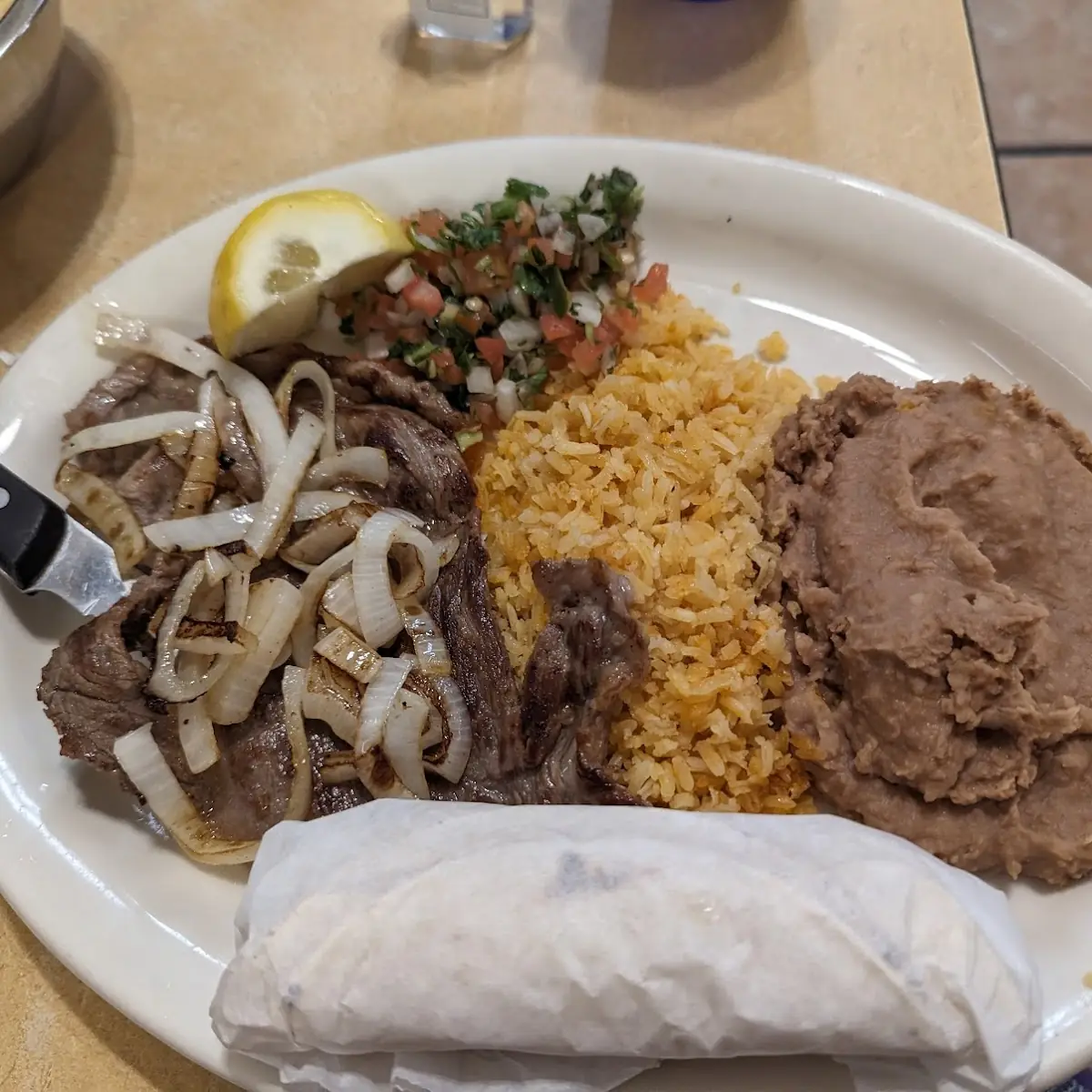 Carne Asada Plate