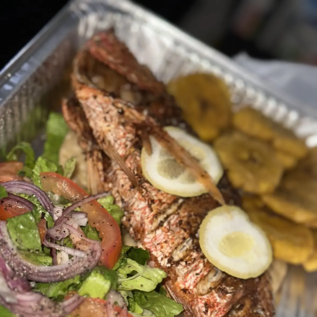 Pargo Frito Fried Snapper