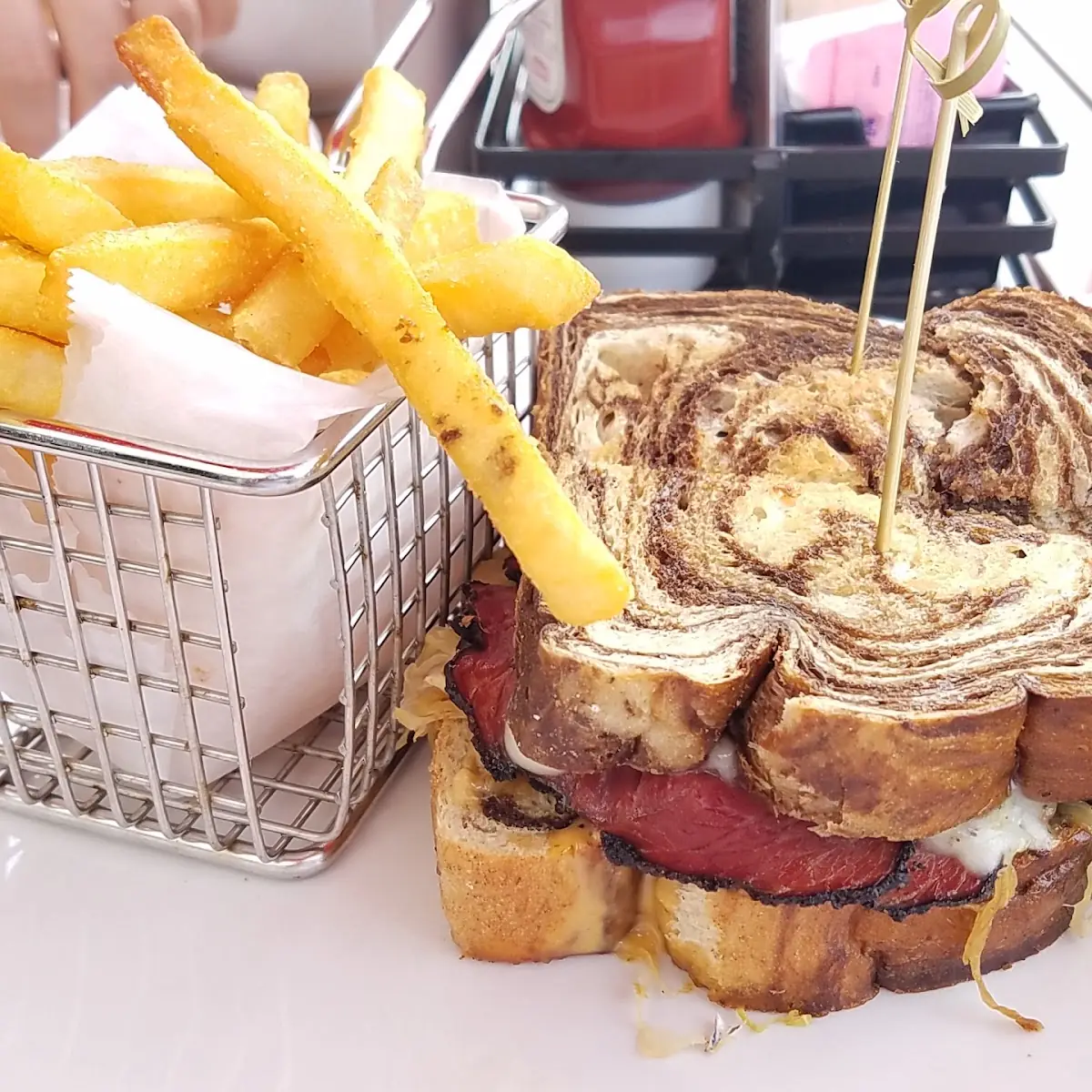 Ultimate Pastrami Sandwich