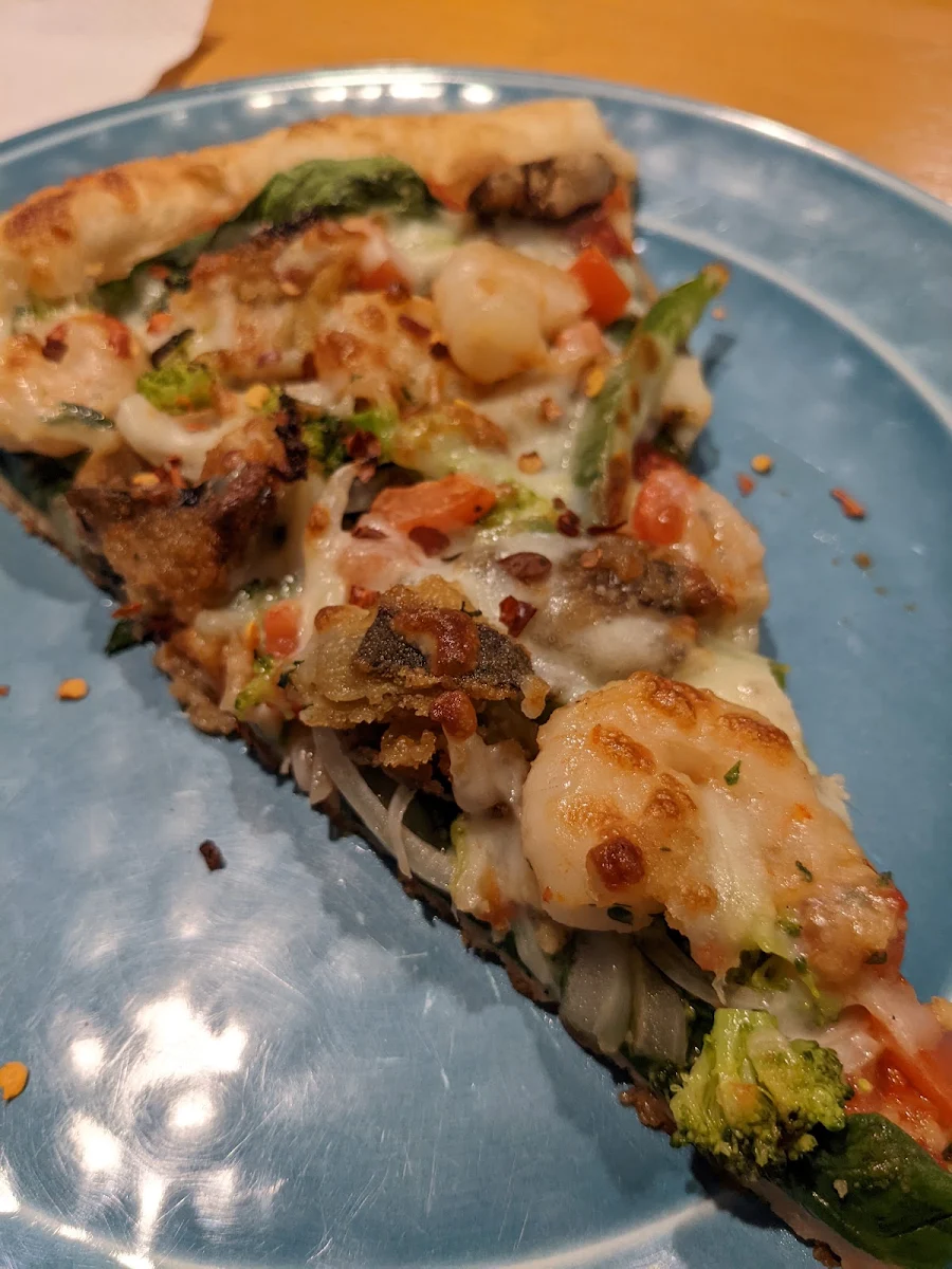 Veggie Lovers Shrimp for Lent