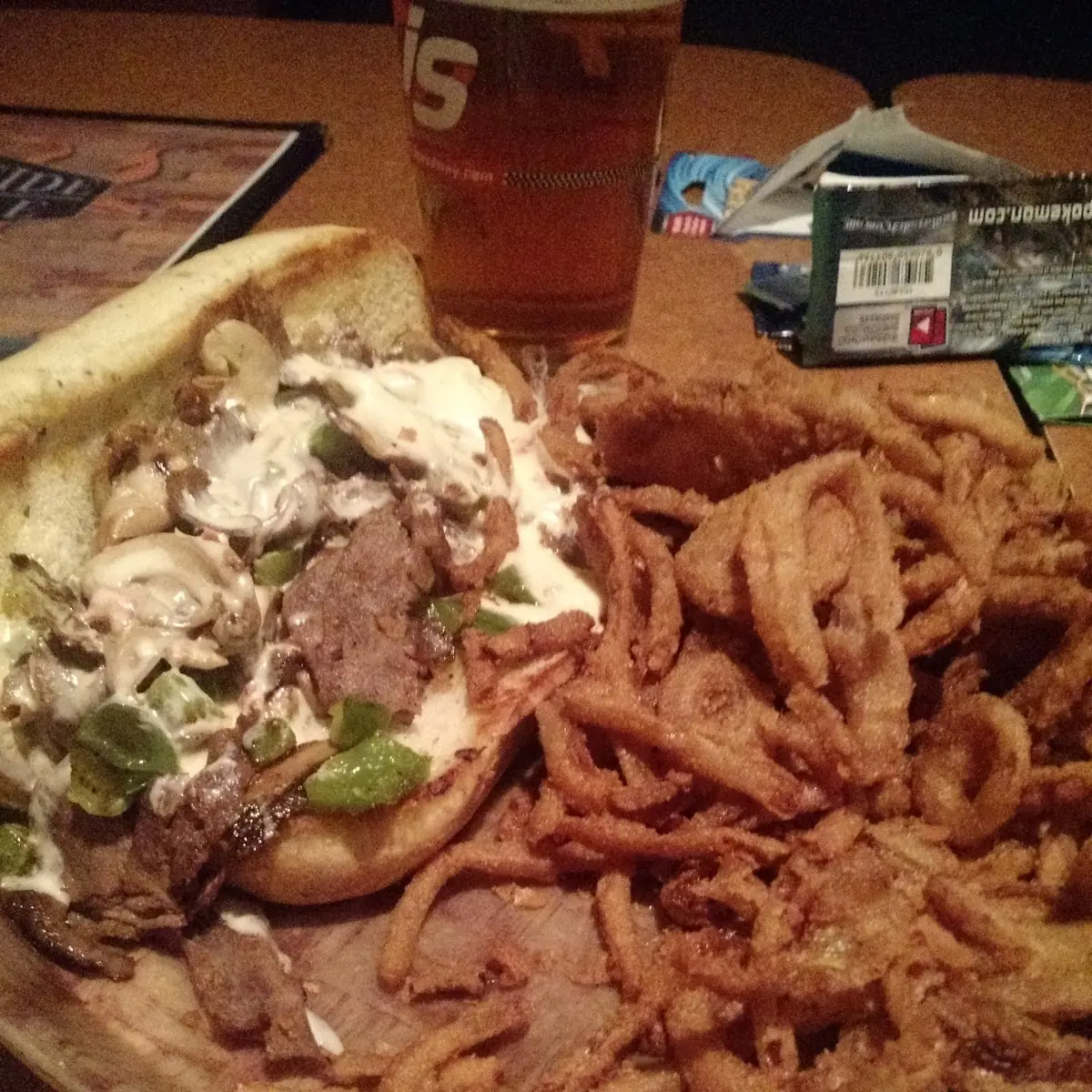 Philly Steak and Rings