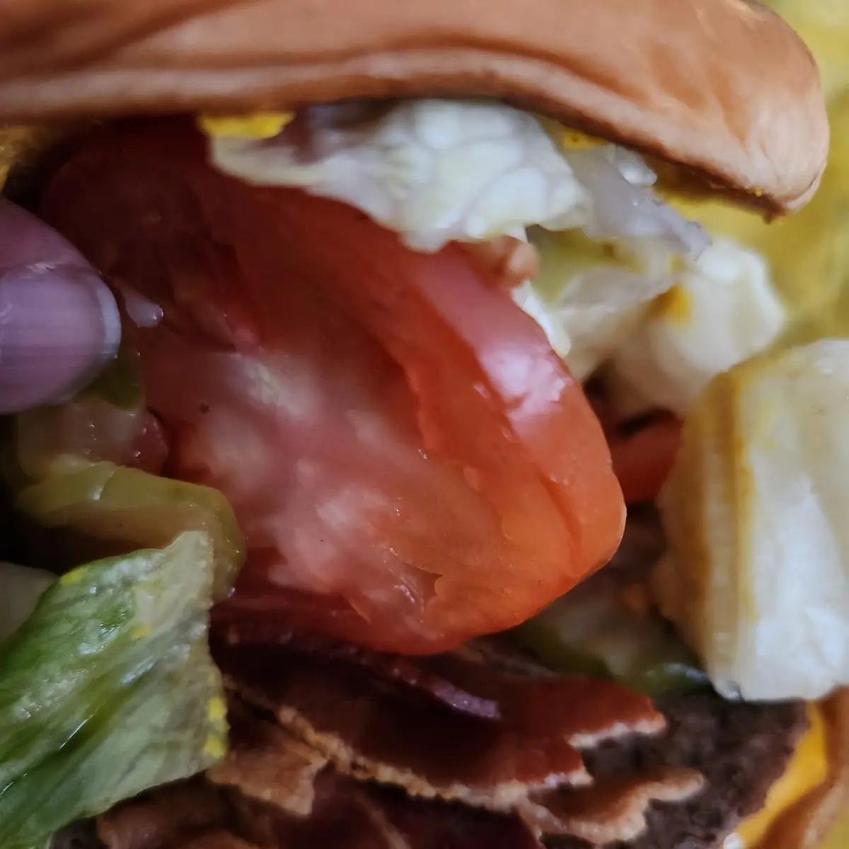 Bacon and Cheese Burger
