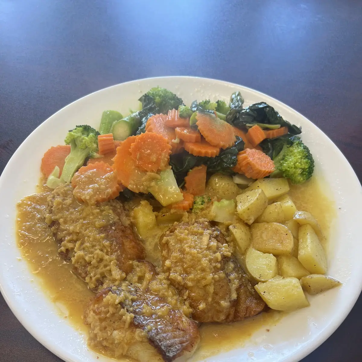 Pan Roasted Ling Cod