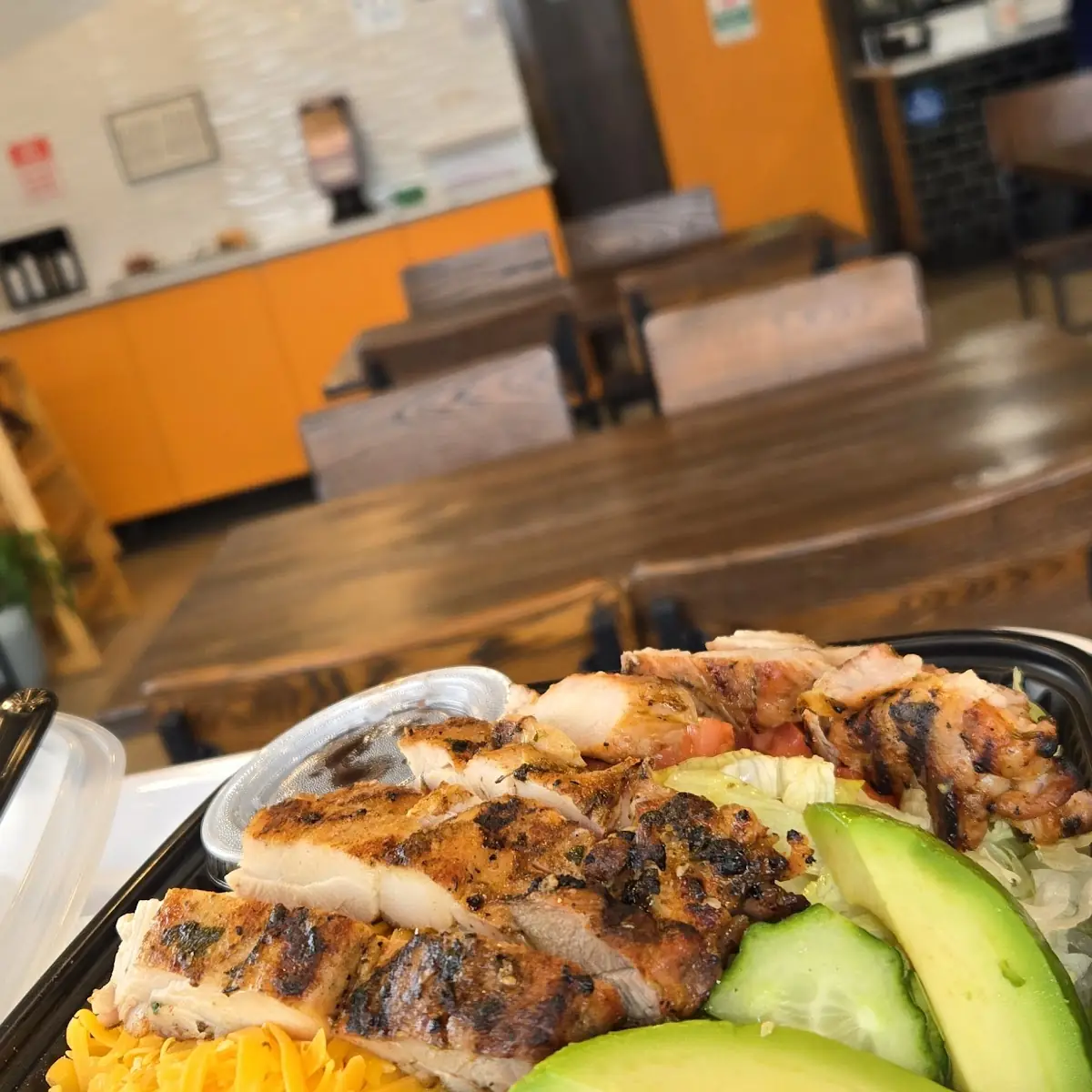 Grilled Chicken Tostada Salad