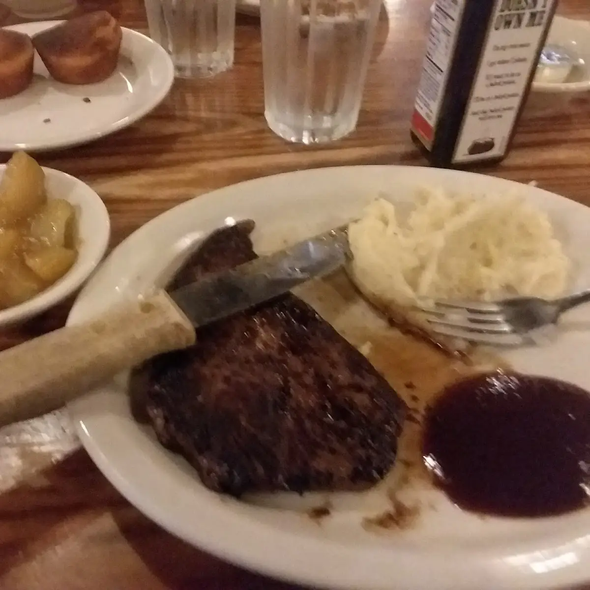 Steak and Mashed Potatoes
