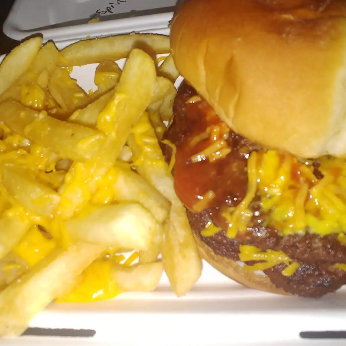 Outpost Angus Double Burger