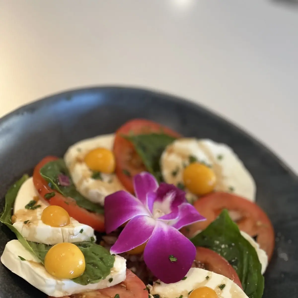 Marinated Mozzarella Caprese