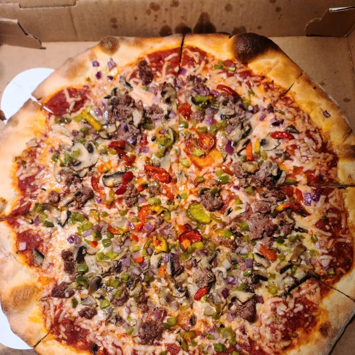 Vegan Supreme Pizza