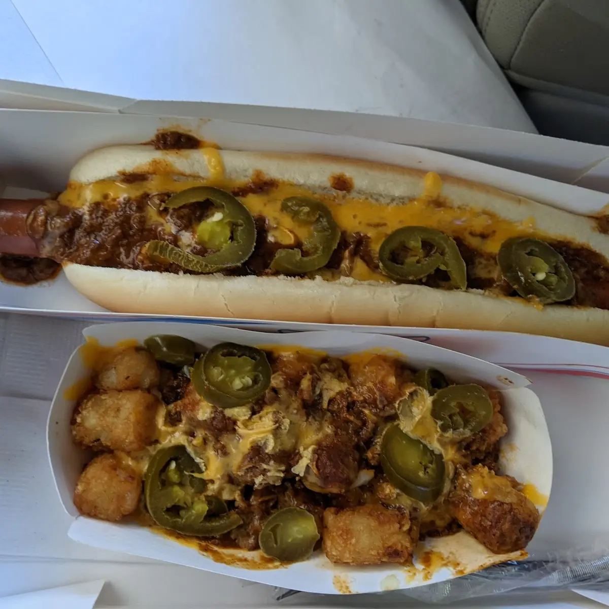 Long Chili Cheese Dog