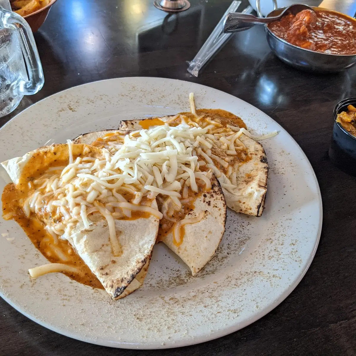 Butter Chicken Enchiladas
