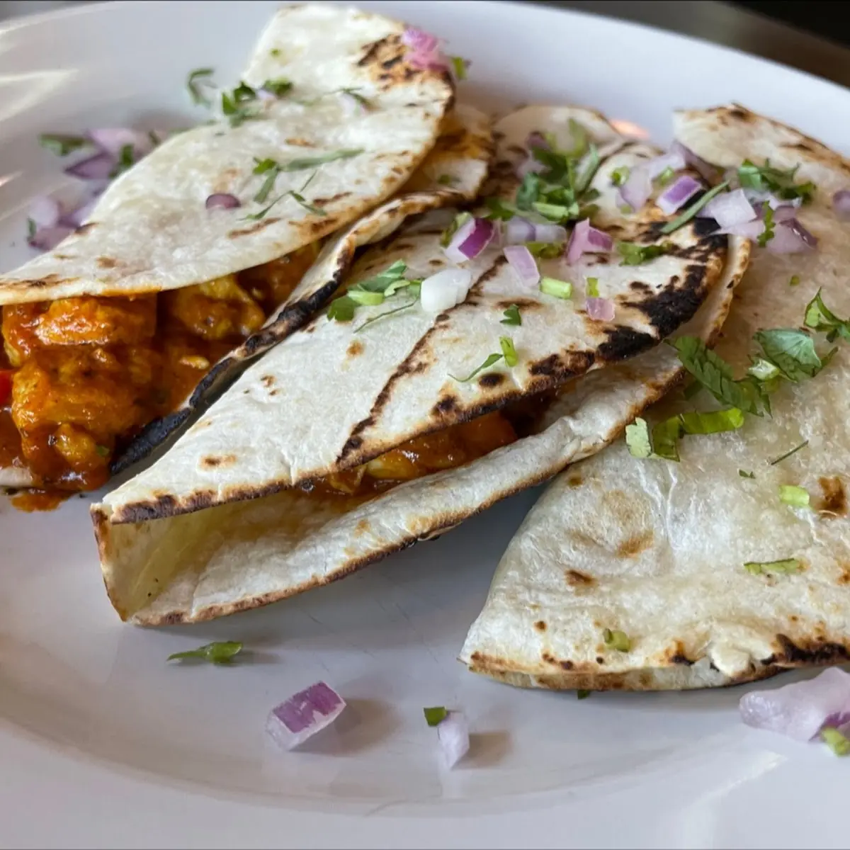 Chicken Tikka Tacos